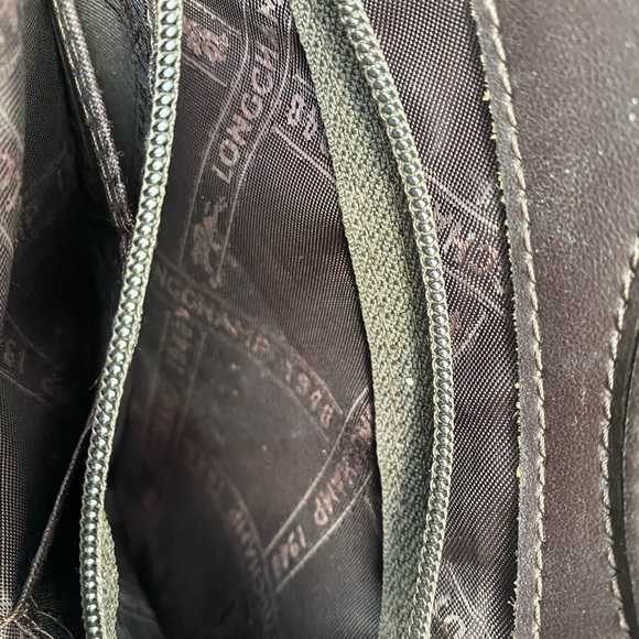 Leather Brown Long Champ - Picture 7 of 10